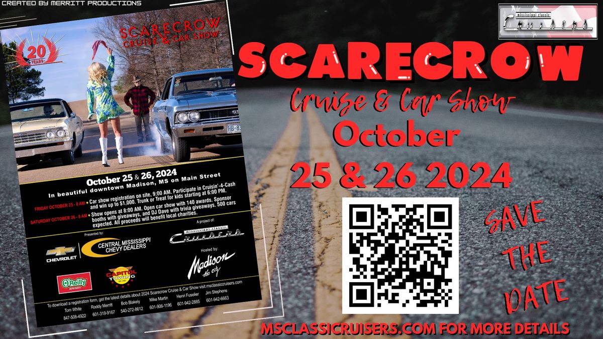 Scarecrow Cruise and Car Show 2024