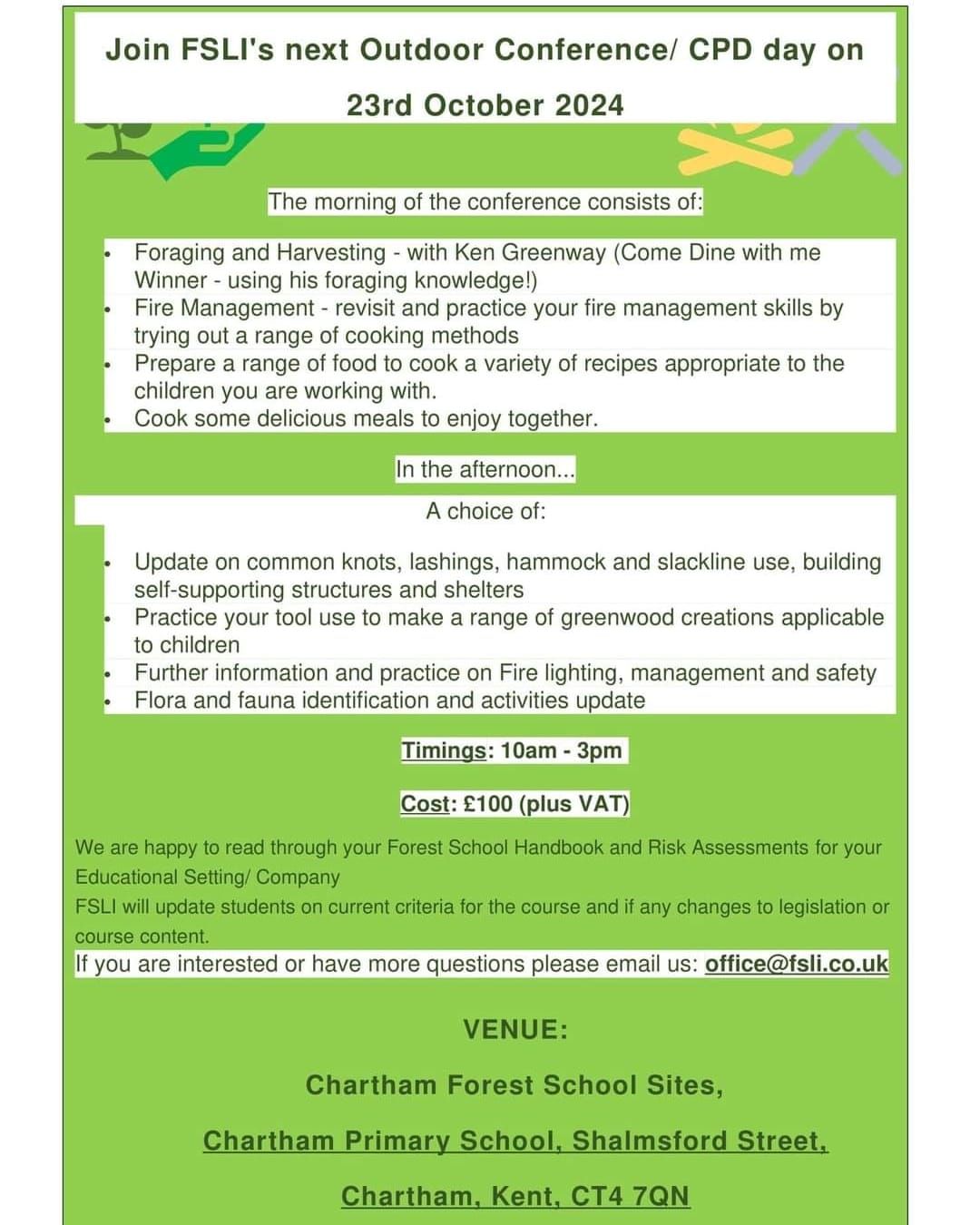 Forest School Conference & CPD