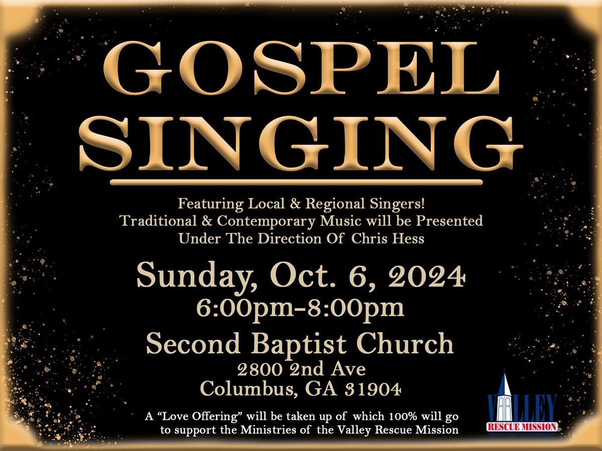 Second Baptist Gospel Singing