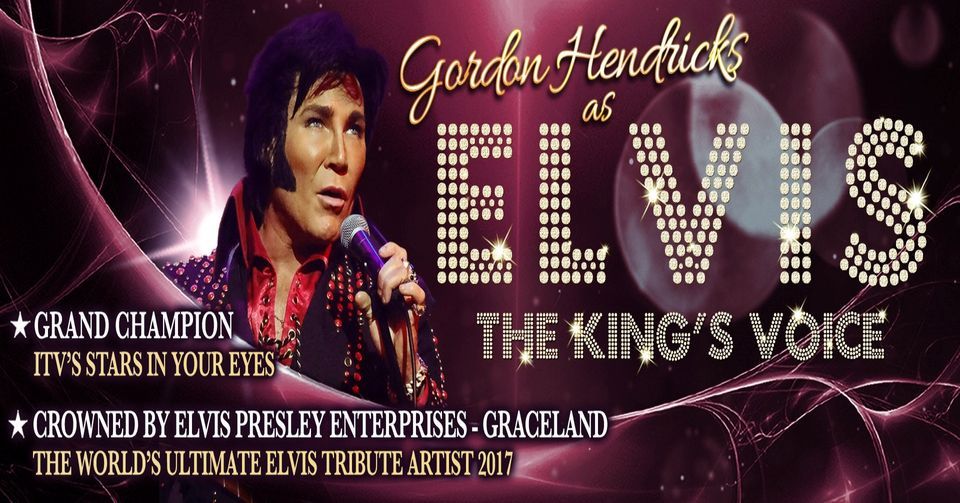 Gordon Hendricks as ELVIS- The Kings Voice || The Kings Hall, Stoke