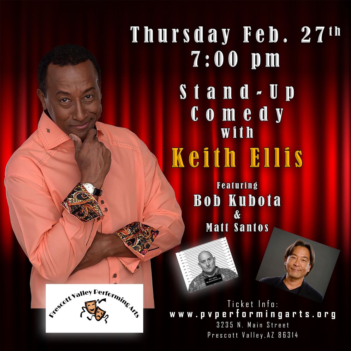 Stand Up Comedy with Keith Ellis