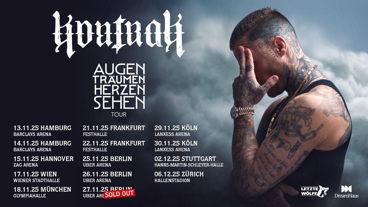 Kontra K | Augen tr\u00e4umen Herzen sehen Tour 2025 | Z\u00fcrich 