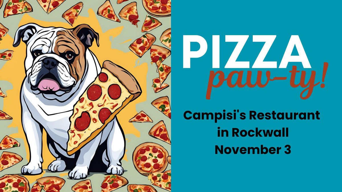 Pizza Paw-ty at Campisi's in Rockwall