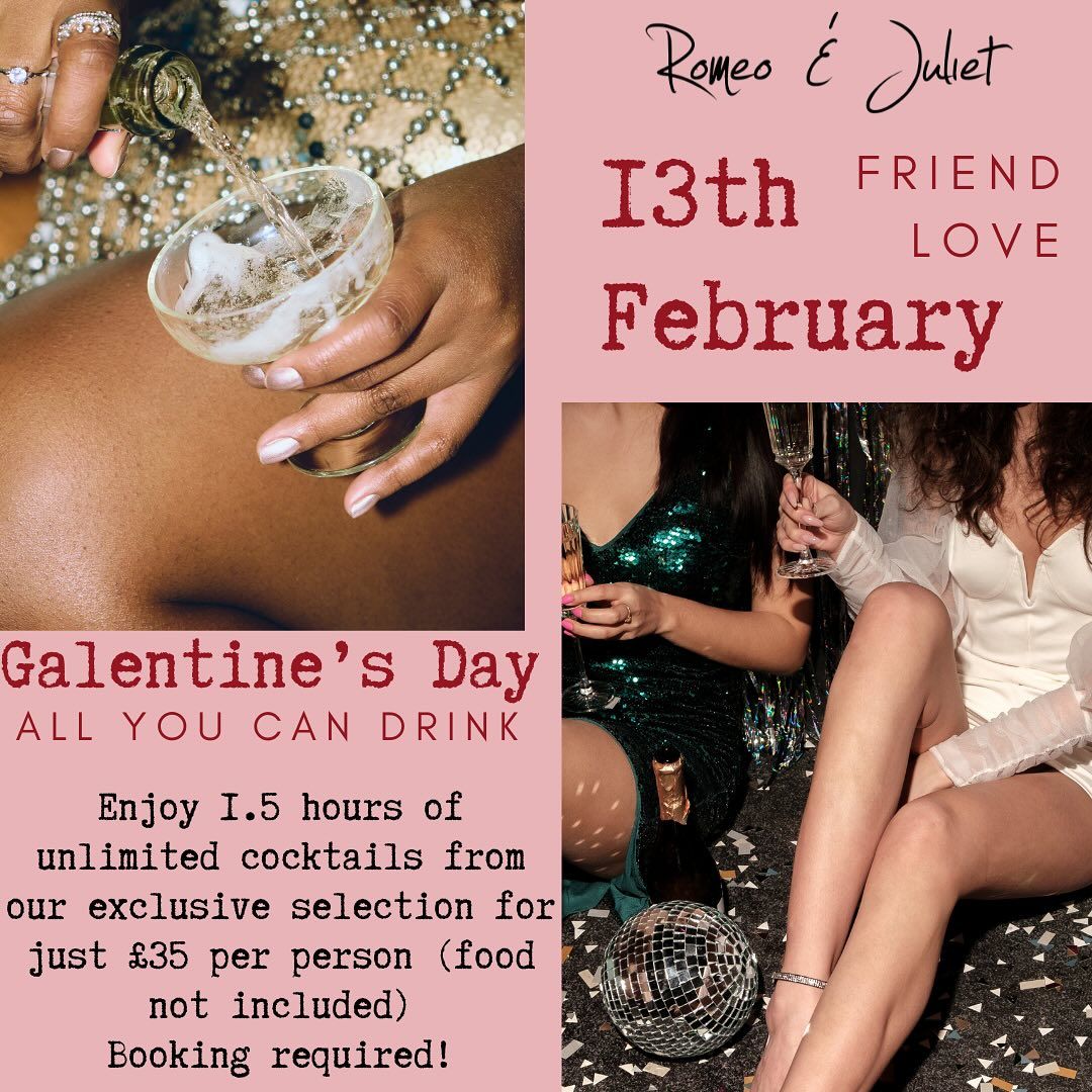 Galentine\u2019s Day at Romeo and Juliet 