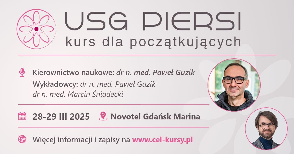 USG Piersi dla pocz\u0105tkuj\u0105cych - do certyfikatu PTGiP