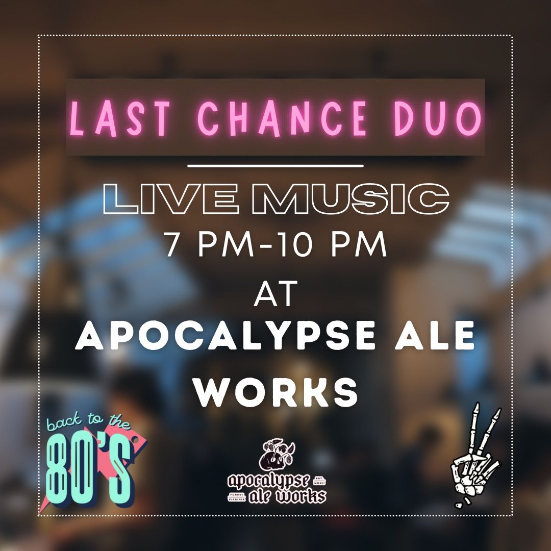 Winter Jams: 80s Night by Last Chance Duo