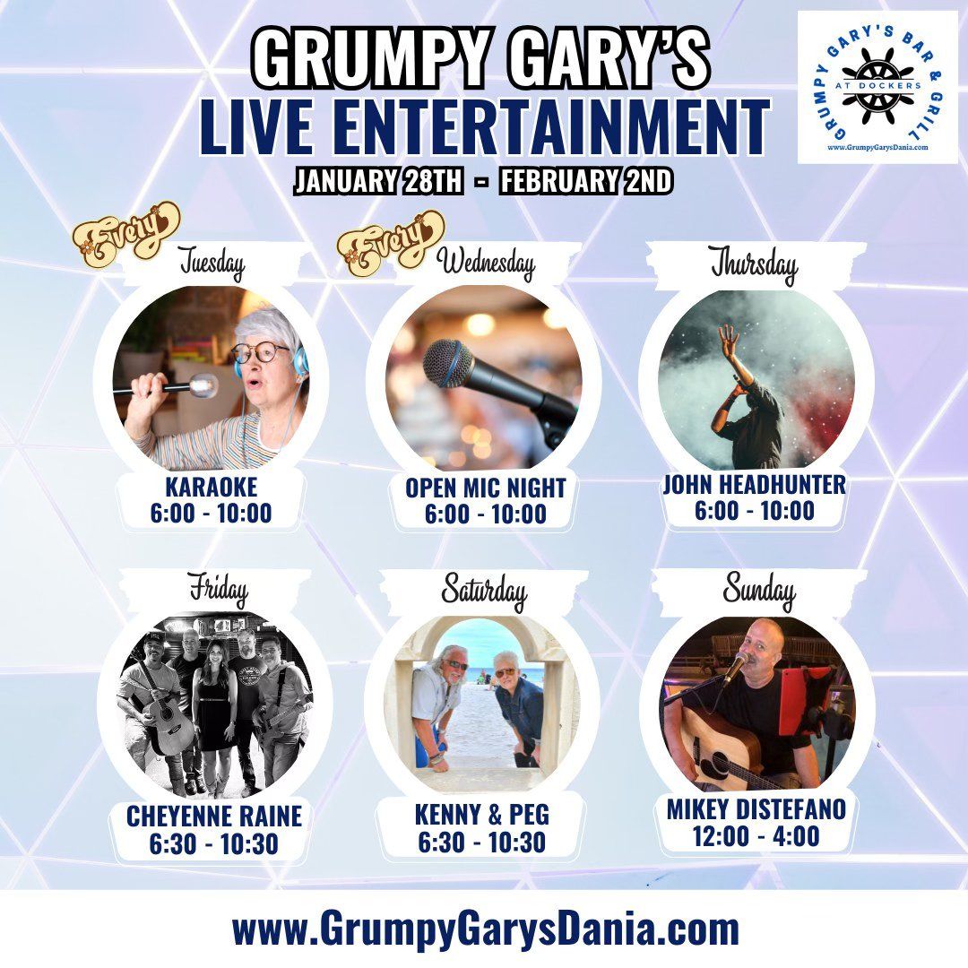 Kenny & Peg Perform at Grumpy Gary's Saturday Night