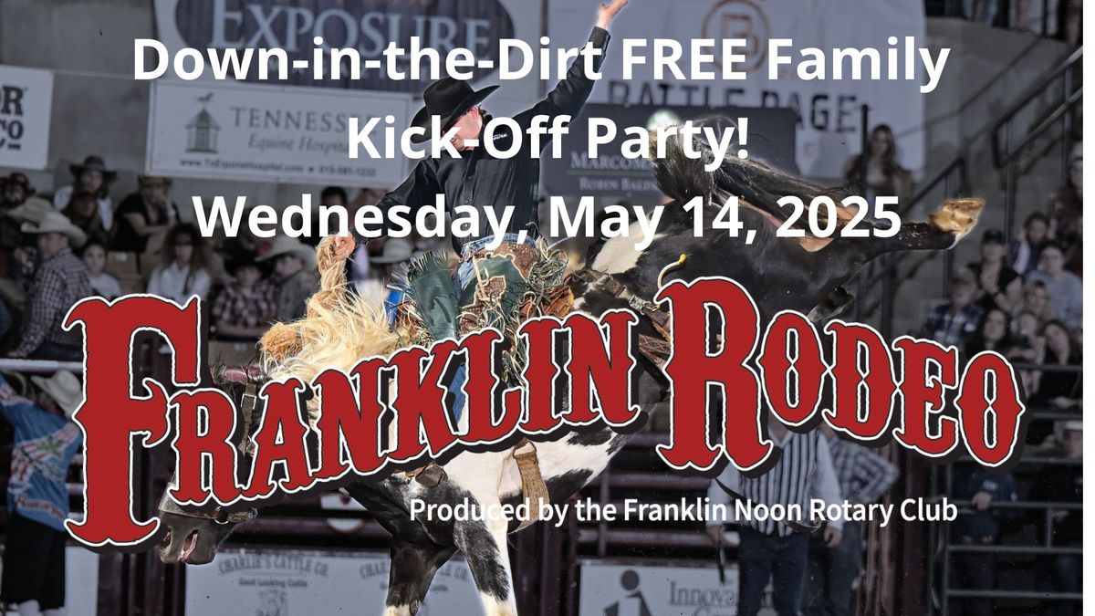 Down-In-The-Dirt Free Family Kick-Off Party 2025