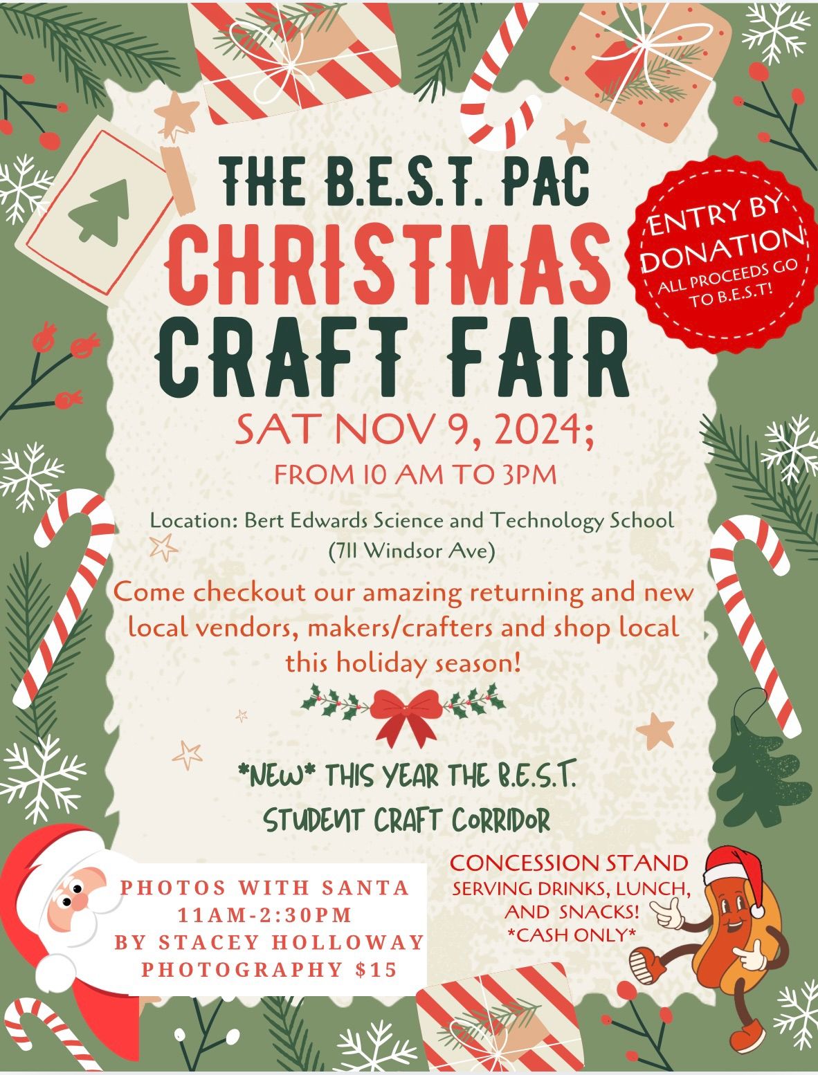 The B.E.S.T. PAC Christmas Craft Fair