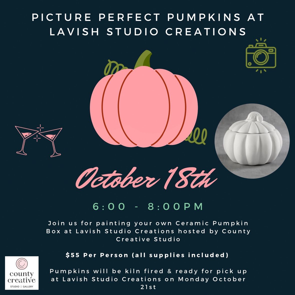 Picture perfect pumpkins at Lavish Studio Creations 