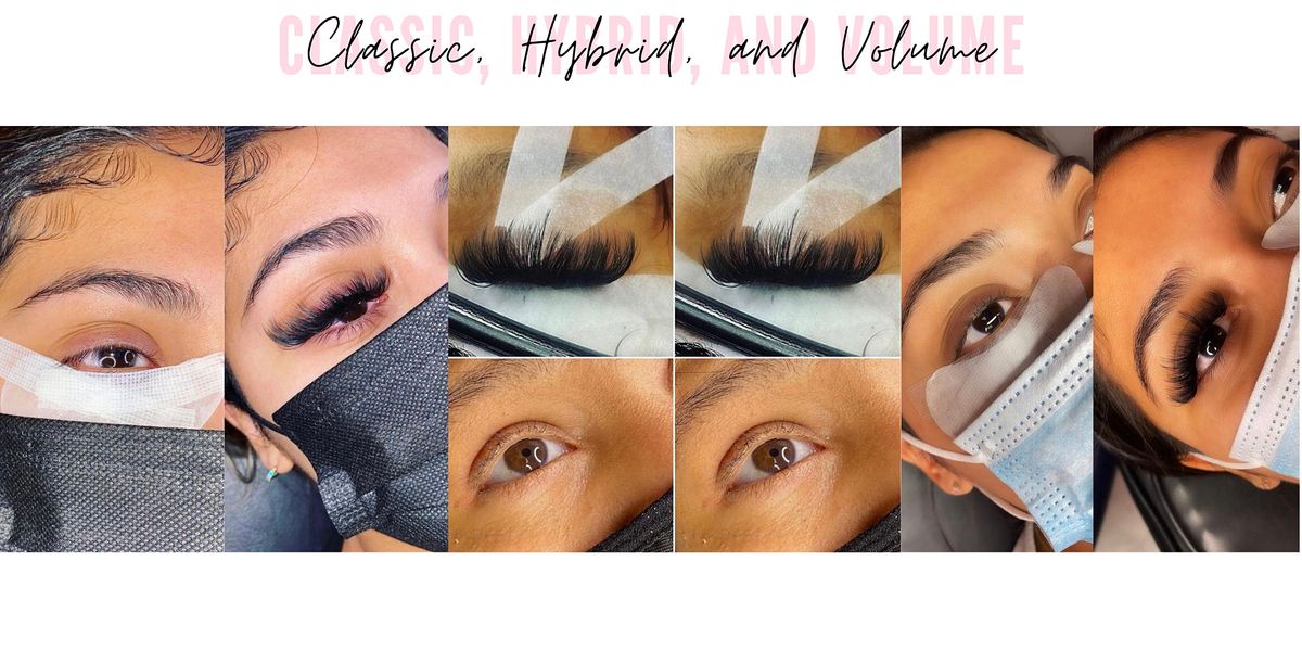 3 IN 1 LASH TRAINING - LEARN CLASSIC, HYBRID & VOLUME FOR JUST $725