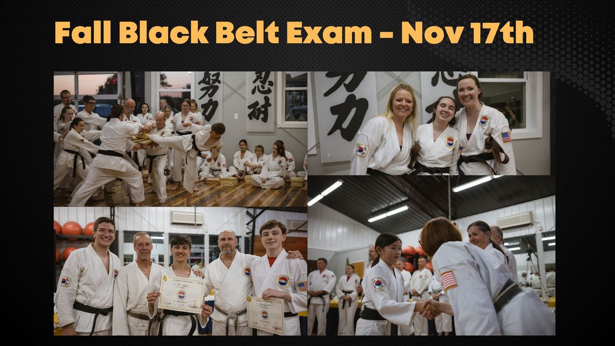 Black Belt & High Brown Exam