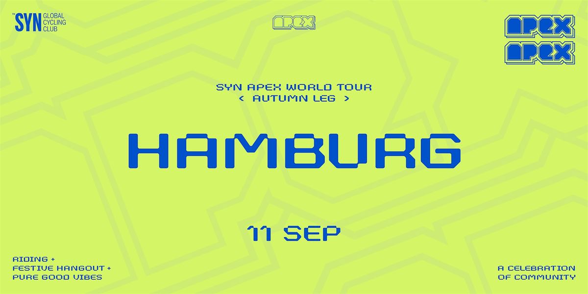 SYN APEX World Tour 2026\u2014Hamburg