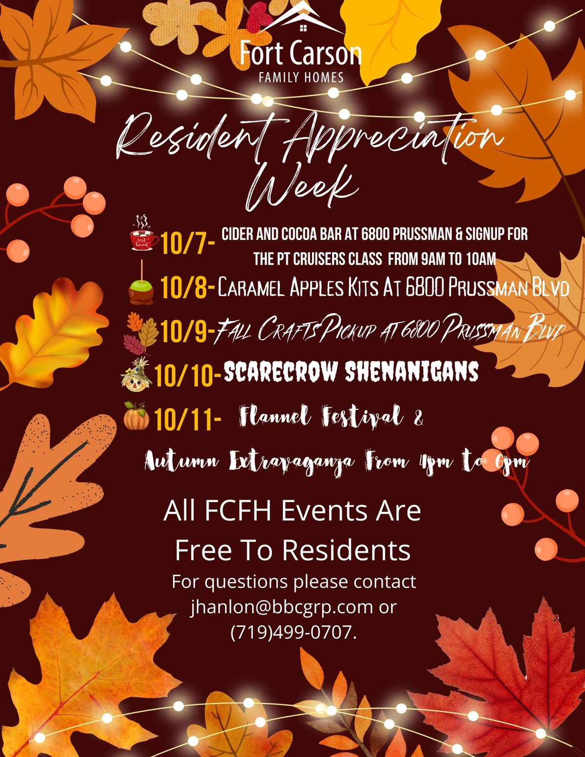 Resident Appreciation Week