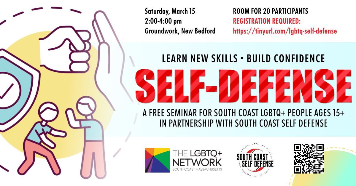 South Coast LGBTQ+ Self-Defense Seminar (Free, Ages 15+)