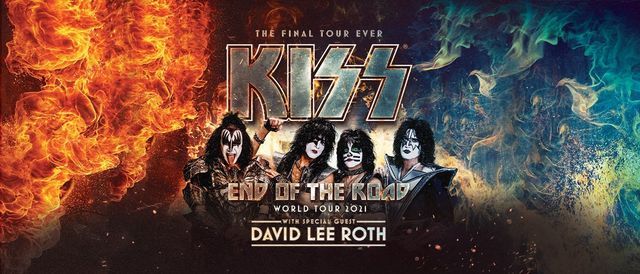 KISS End of the World Tour w\/ David Lee Roth