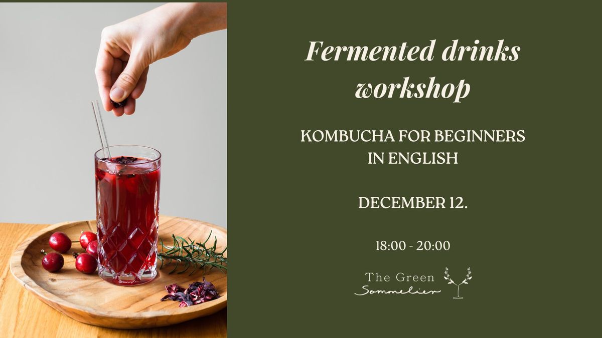 Fermentation workshop - Kombucha 