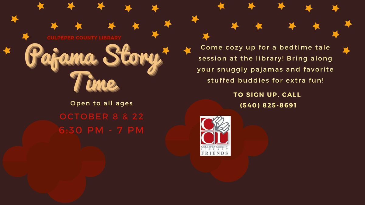 Pajama Story Time