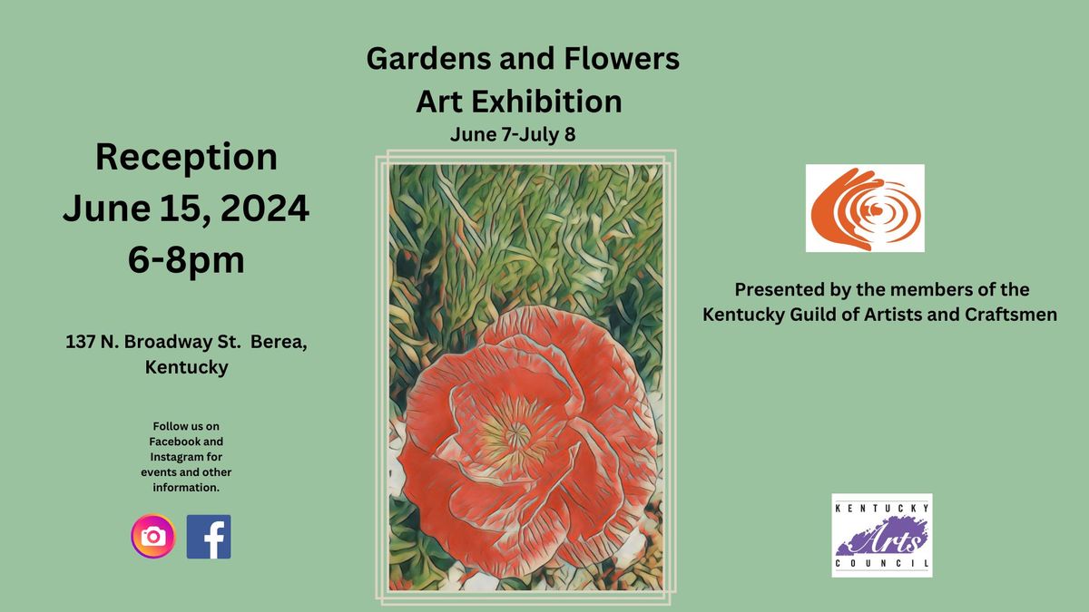 "Gardens and Flowers" Art Exhibit - Reception 