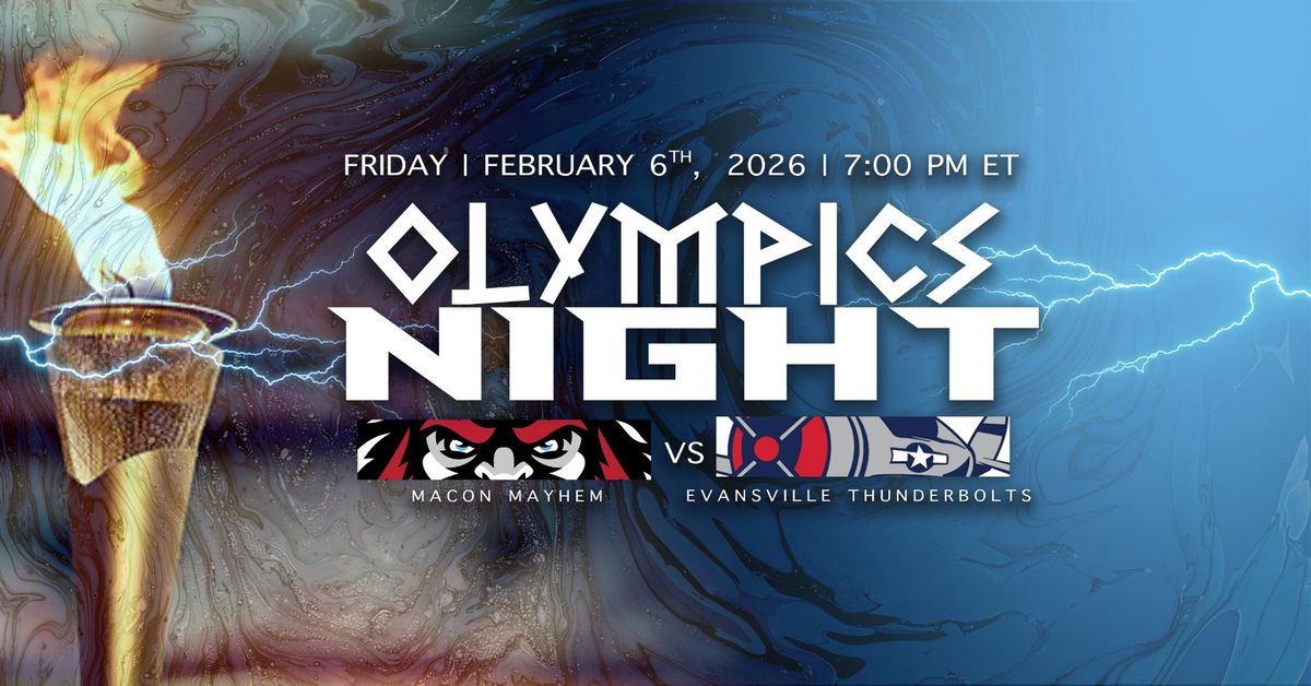Evansville Thunderbolts vs. Macon Mayhem