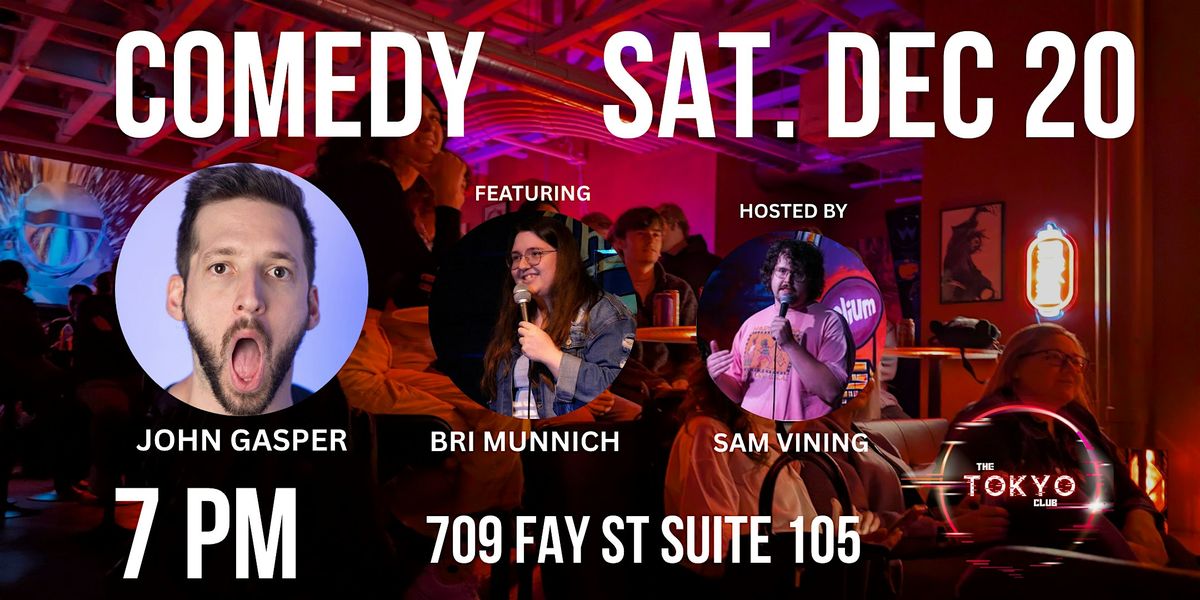 Live Comedy At The Tokyo Club! - John Gasper