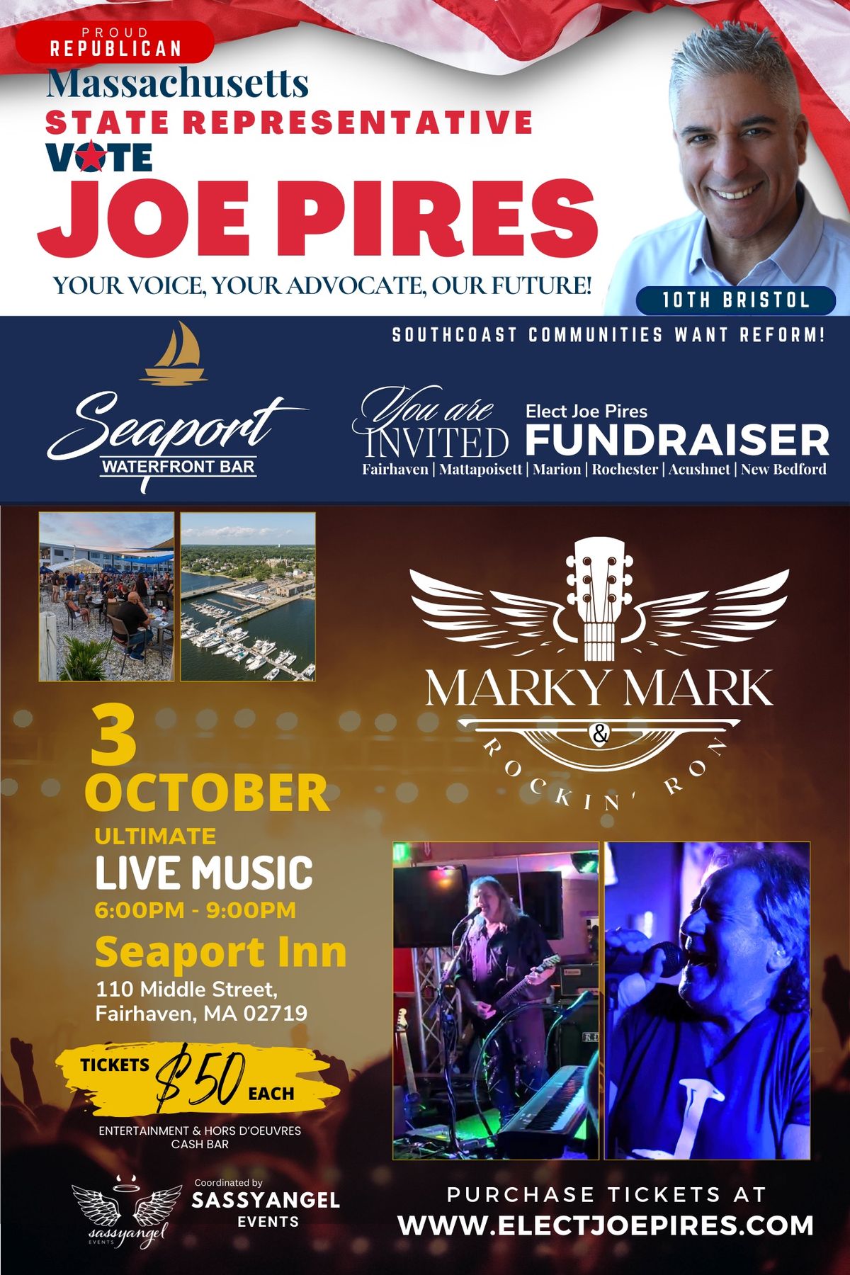 An Evening with Joe Pires \u201cFundraiser\u201d