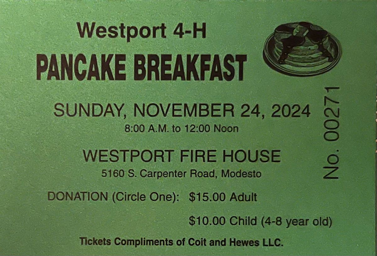 Westport Annual Pancake Breakfast