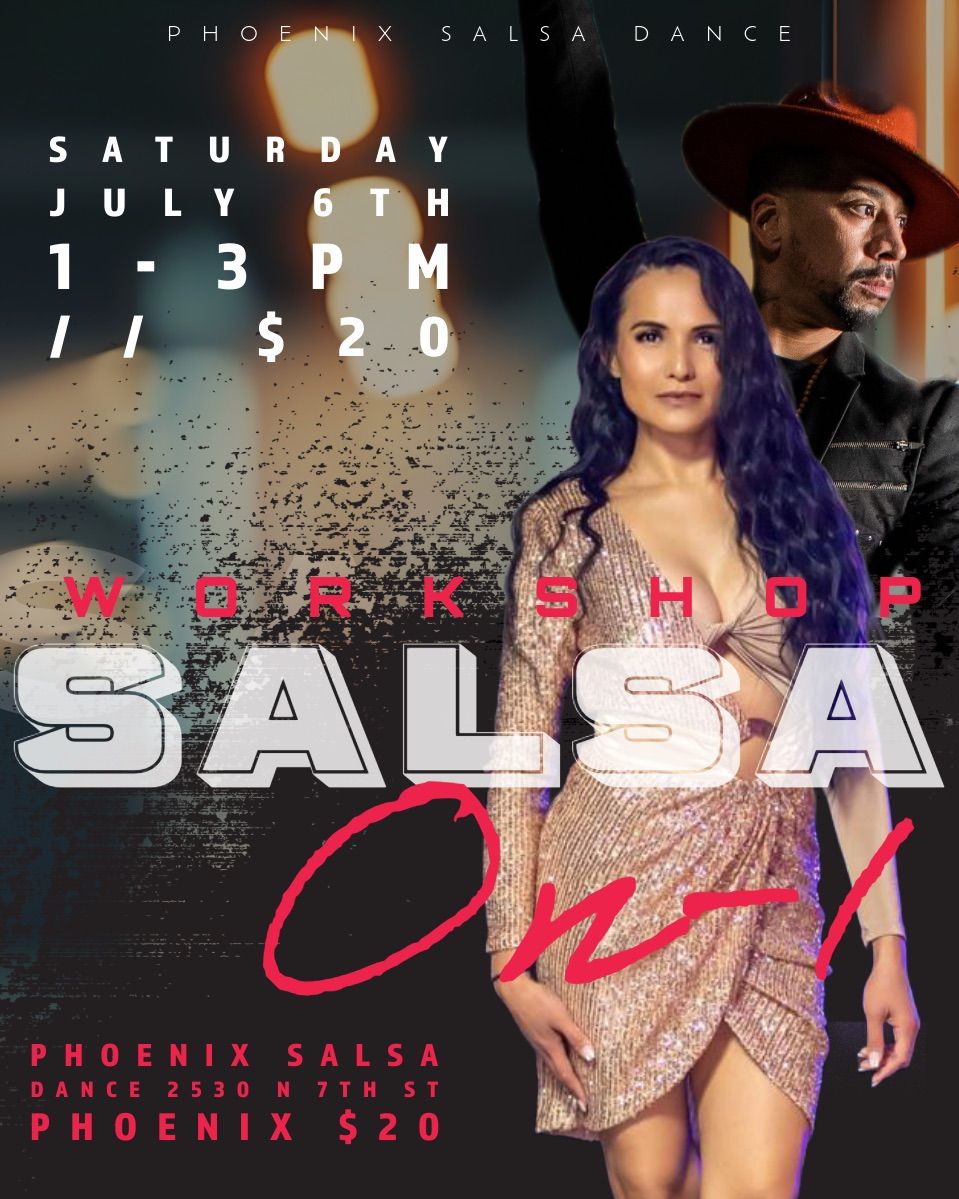 Salsa On-1 Shines & Turns Workshop with Lawrence & Jewel!