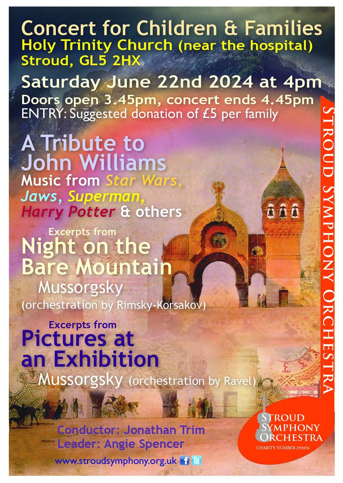 Stroud Symphony Orchestra Concert for Children and Families