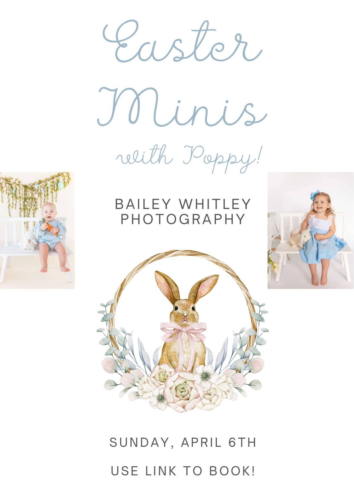 Easter Minis with Poppy! (Bailey Whitley Photography)