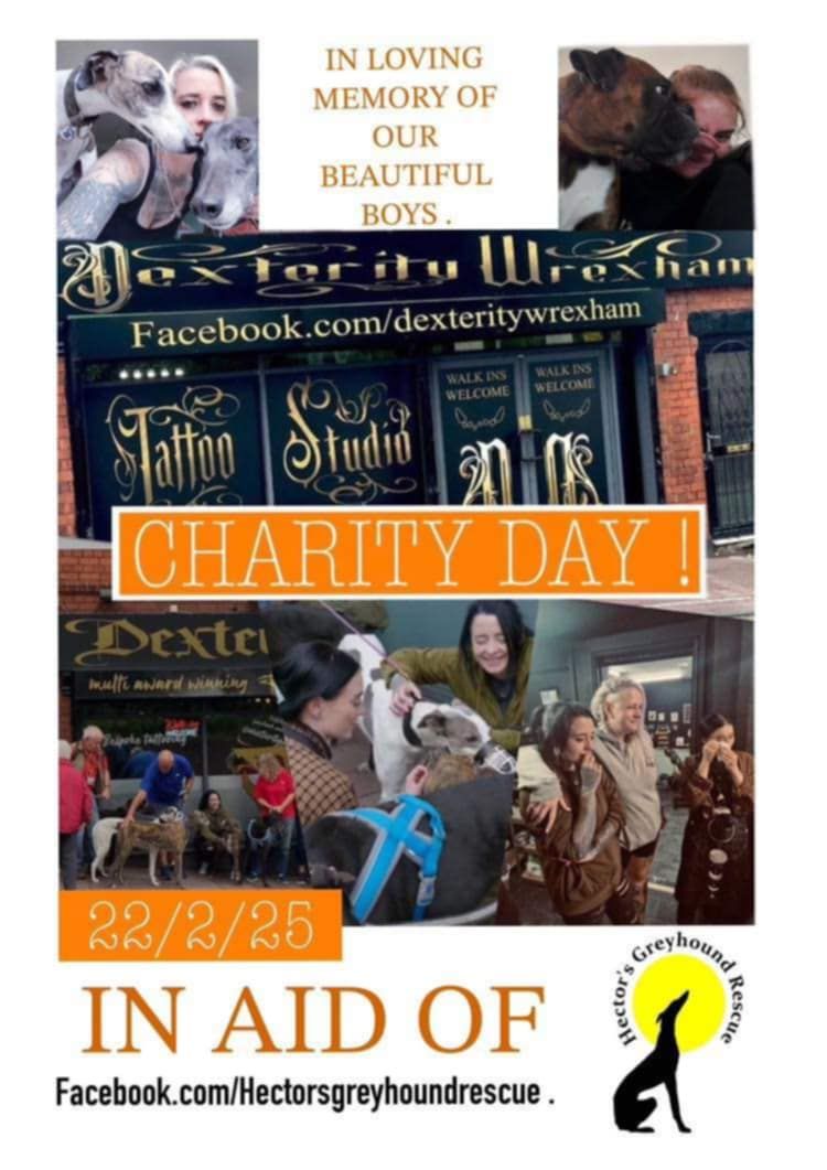 Dexterity Charity Tattoo Day in Wrexham