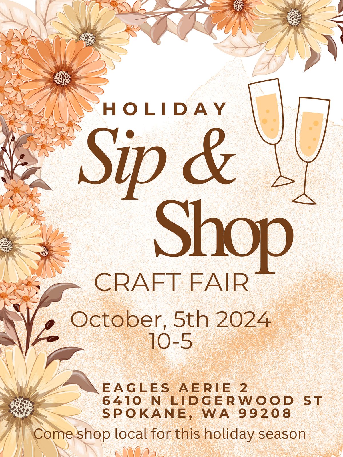 Holiday Sip & Shop Craft Fair