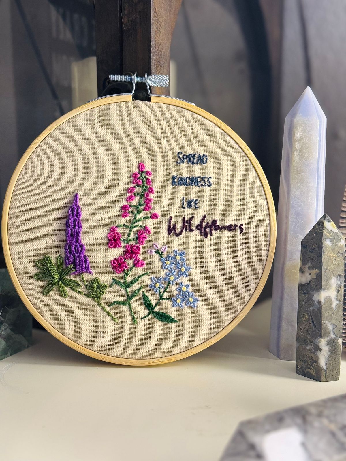 Wildflowers Hand Embroidery Class - Anchorage