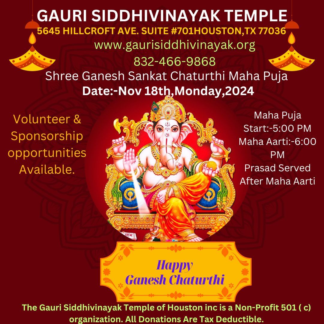 Shree Ganesh Sankat Chaturthi Maha Puja