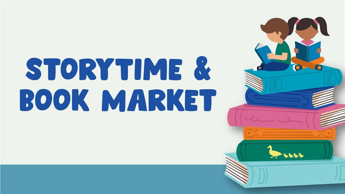 Storytime & Book Market