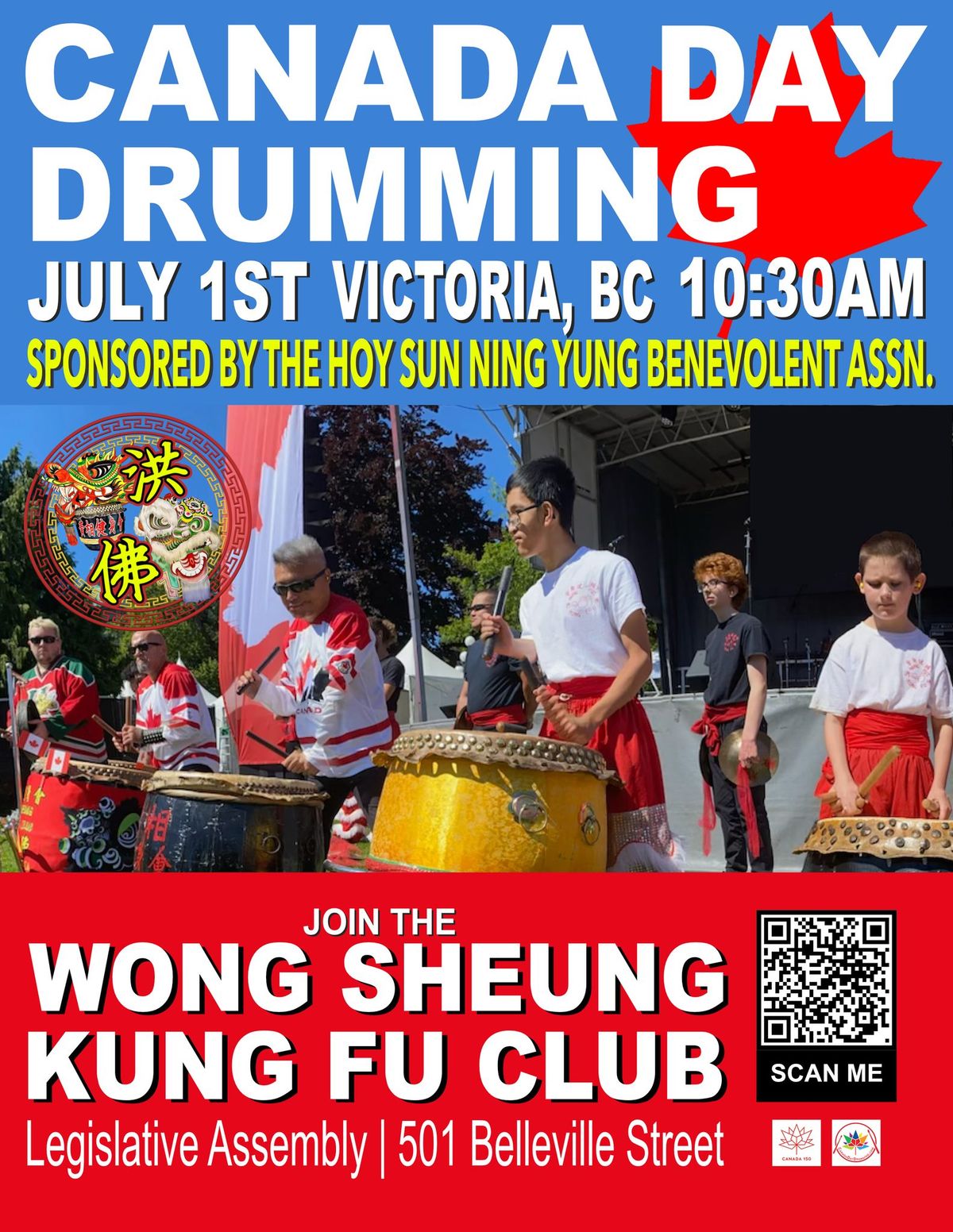 Canada Day Drumming