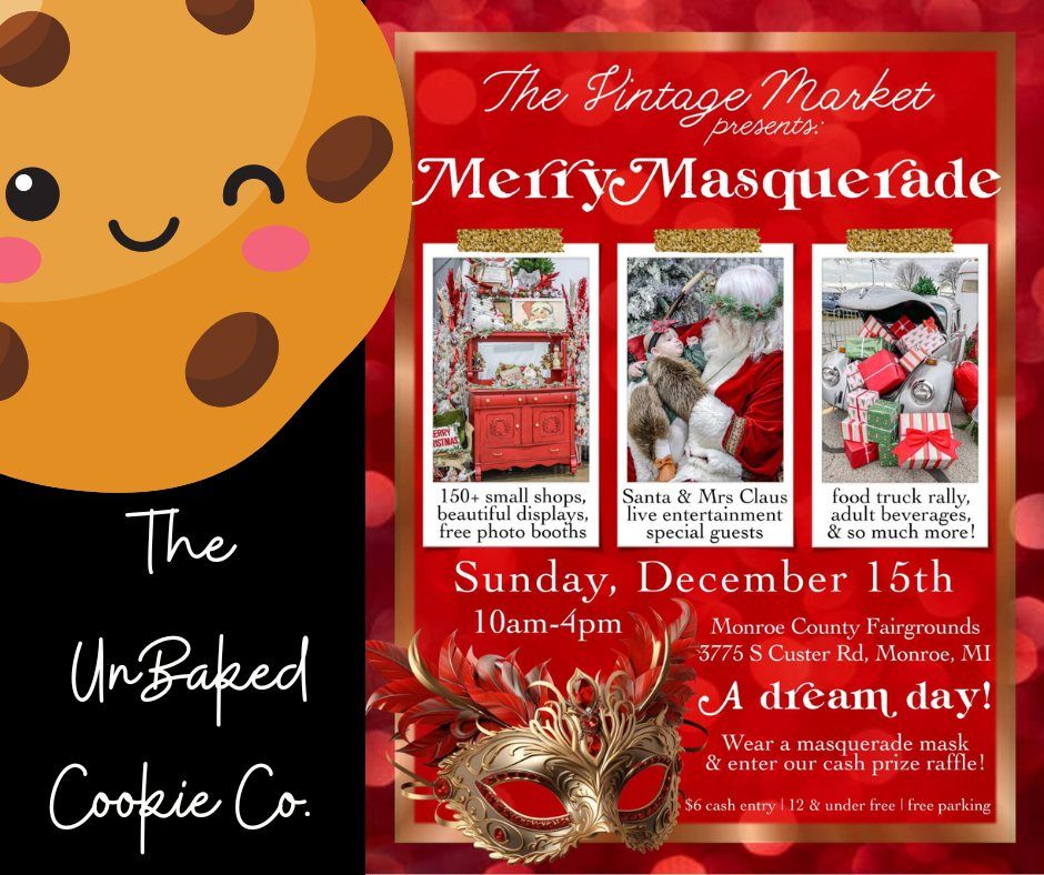 UBC @ The Vintage Market Presents: A Merry Masquerade Monroe