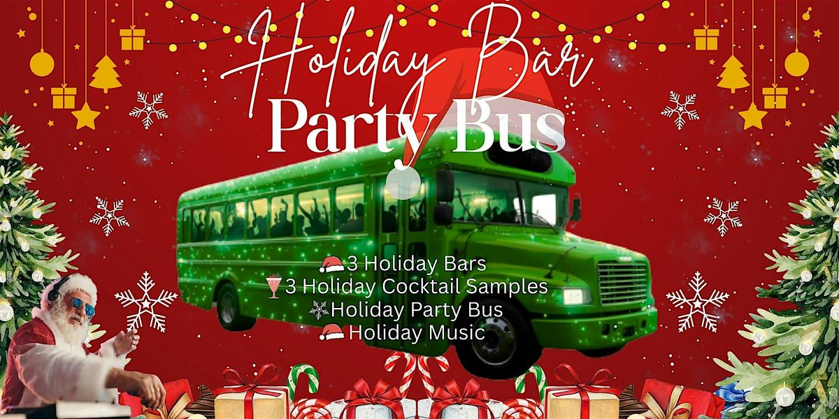 Holiday Bar Party Bus Crawl