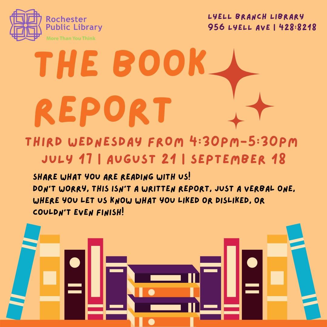 The Book Report: Second Meeting!