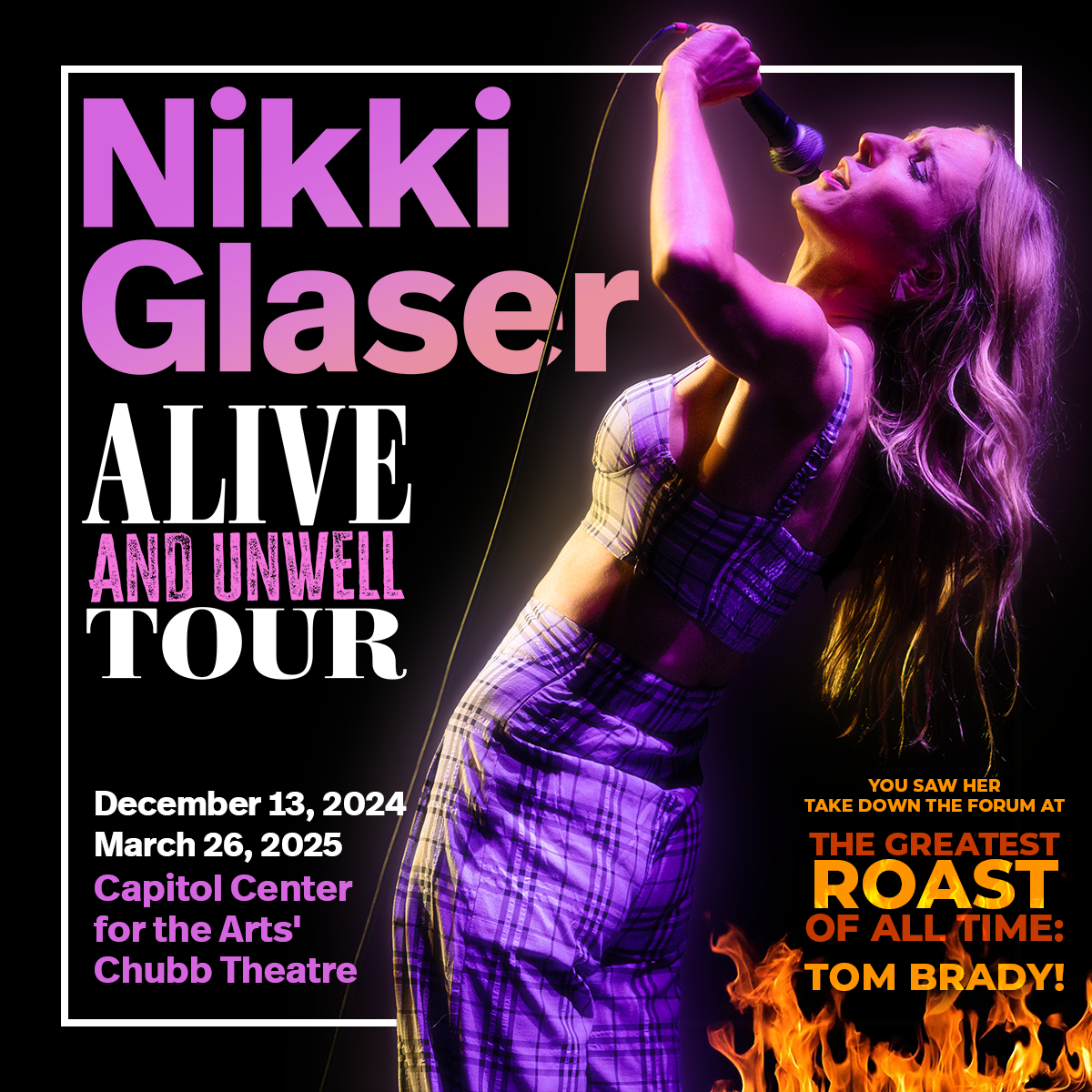 Nikki Glaser at Capitol Center for the Arts - New Hampshire