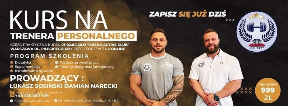 Kurs Trenera Personalnego - Warszawa