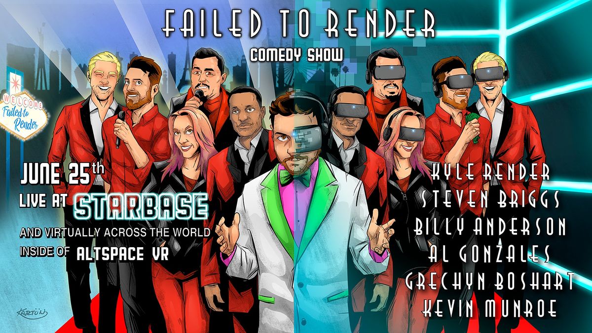 Failed to Render Comedy Show and LIVE Performances at StarBase