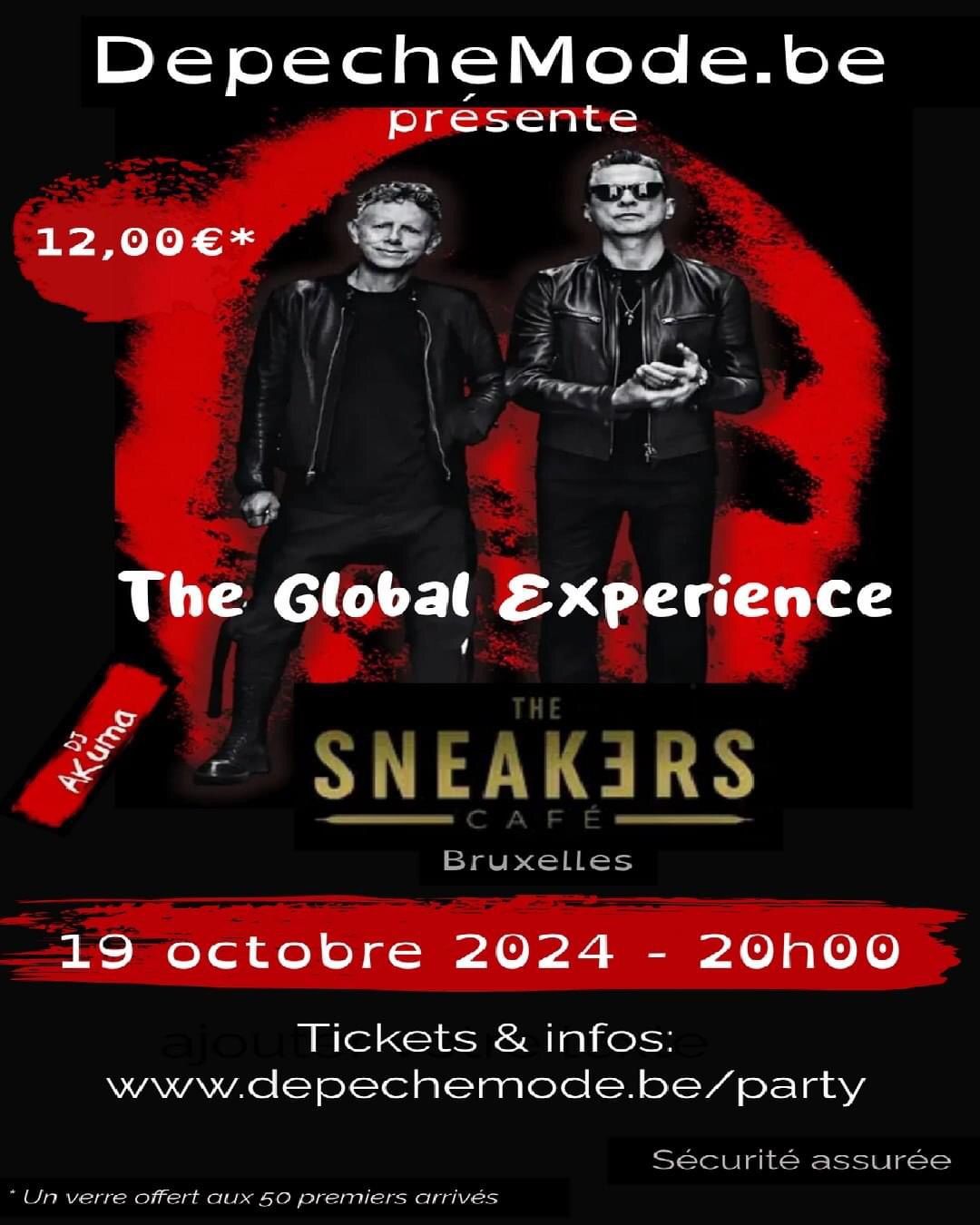 The Global Experience - Soir\u00e9e Depeche Mode - Bruxelles centre.