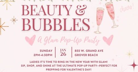 Beauty & Bubbles: A Glam Pop-Up 