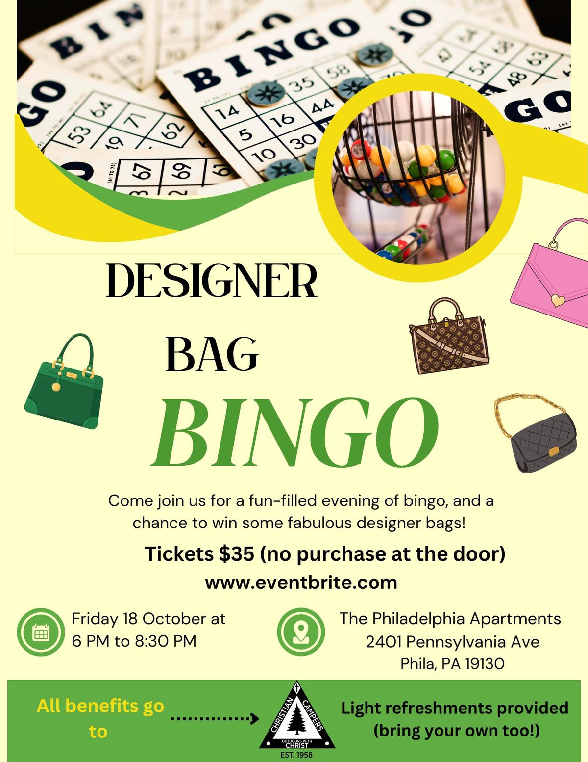 Designer Bag Bingo 