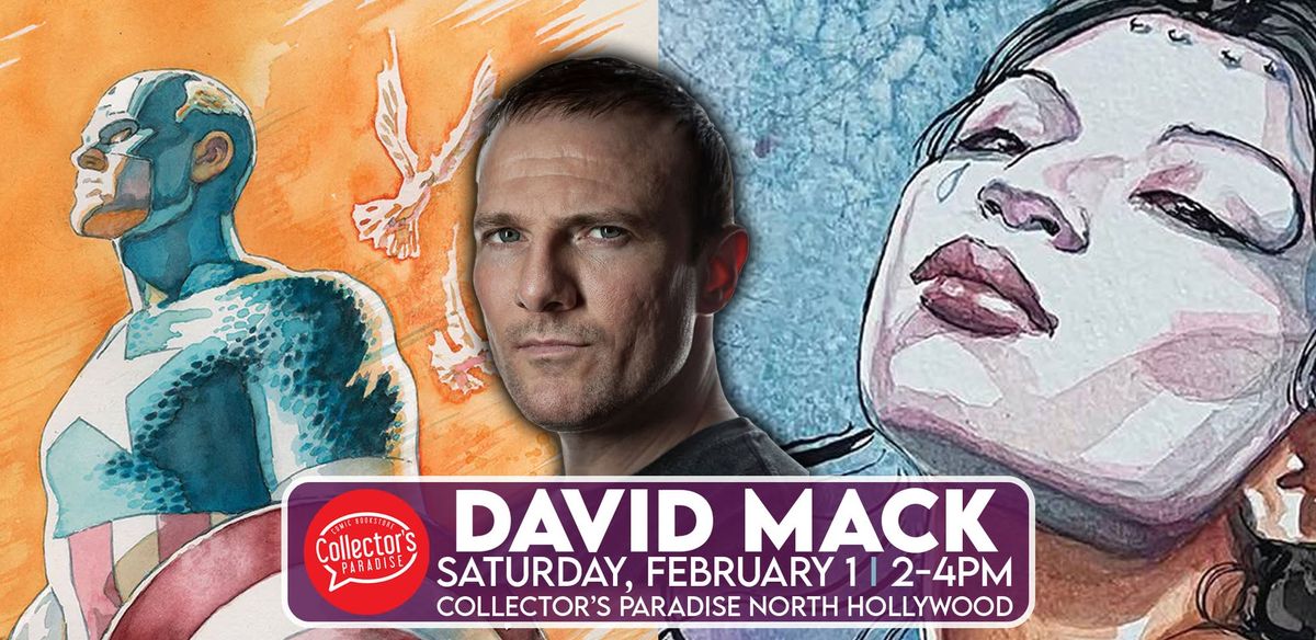 Meet David Mack: Kabuki 30th Anniversary HC Launch Signing