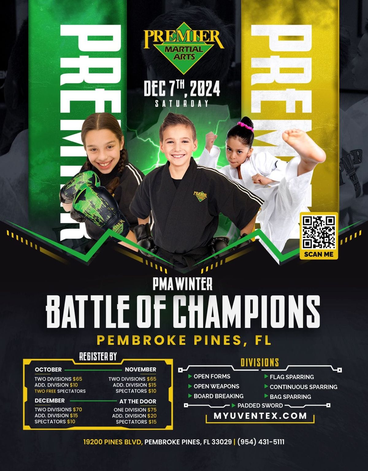 Premier Martial Arts Winter Battle of Champions 