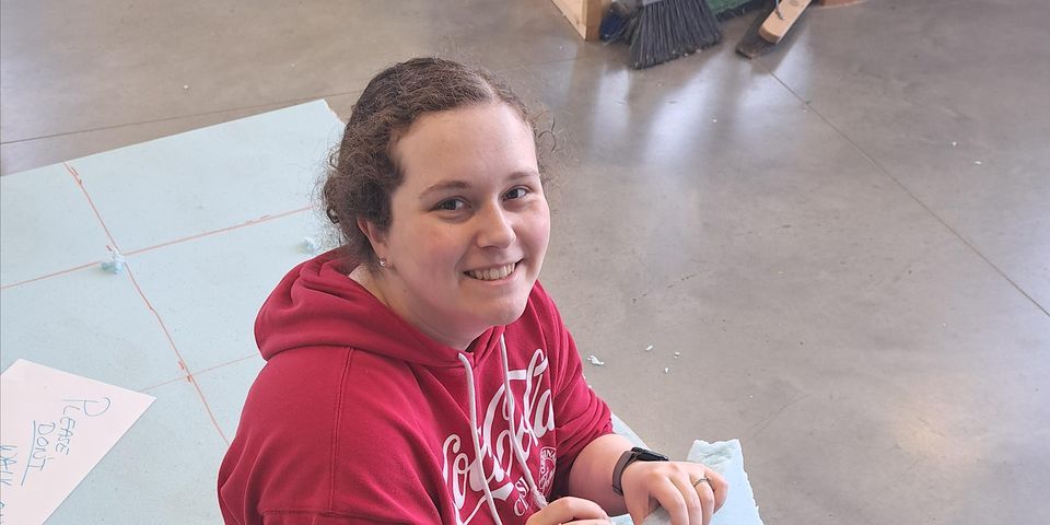 Painting with LILAH, Learn to Paint, Fab Lab, art, artist Fab Lab fun