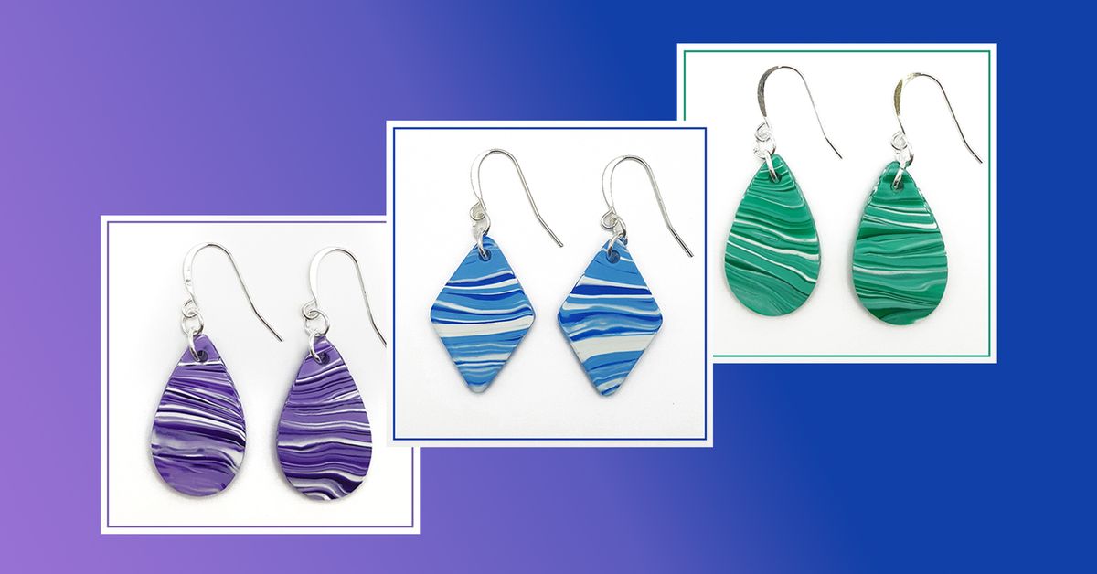 Learn to Make Your Own Polymer Clay Earrings!