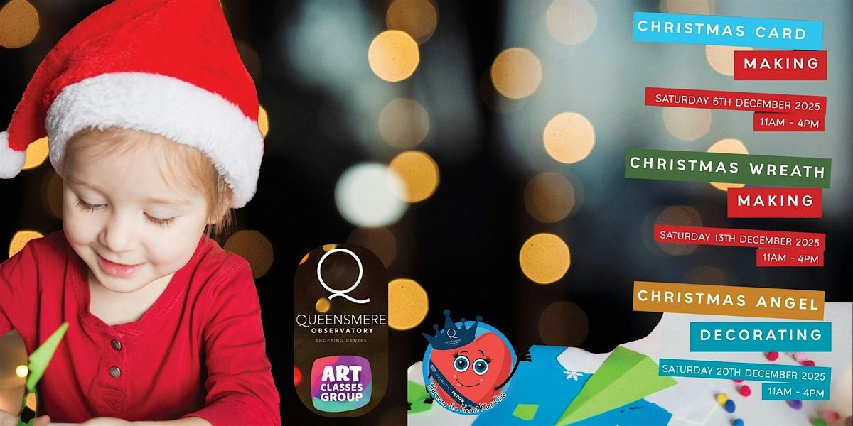 Christmas Art Workshops at Observatory Centre Slough Outside Primark